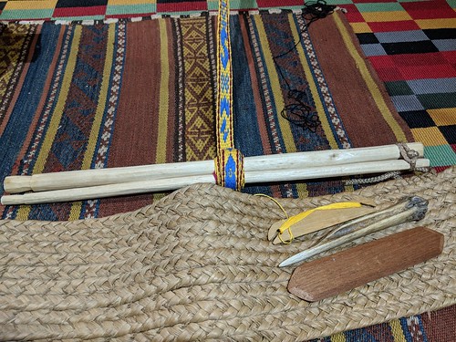 Backstrap and weaving tools for Lithuanian-style band by irieknit