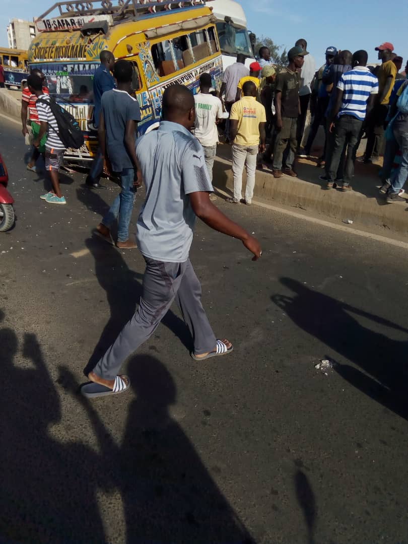 Accident sur la VDN à Dakar (1)