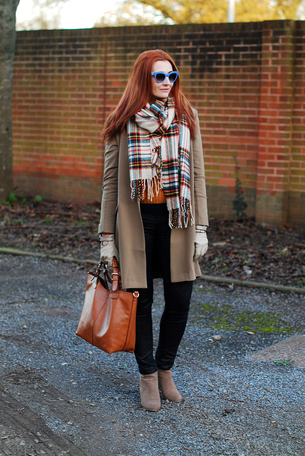 8 Ways to Wear Tartan / Checks / Plaid in Winter | Not Dressed As Lamb, over 40 fashion