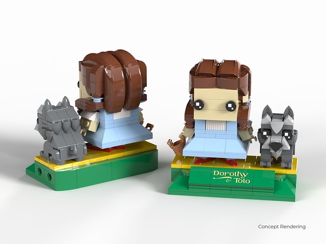 Lego Ideas - Wizard of OZ Modular BrickHeadz