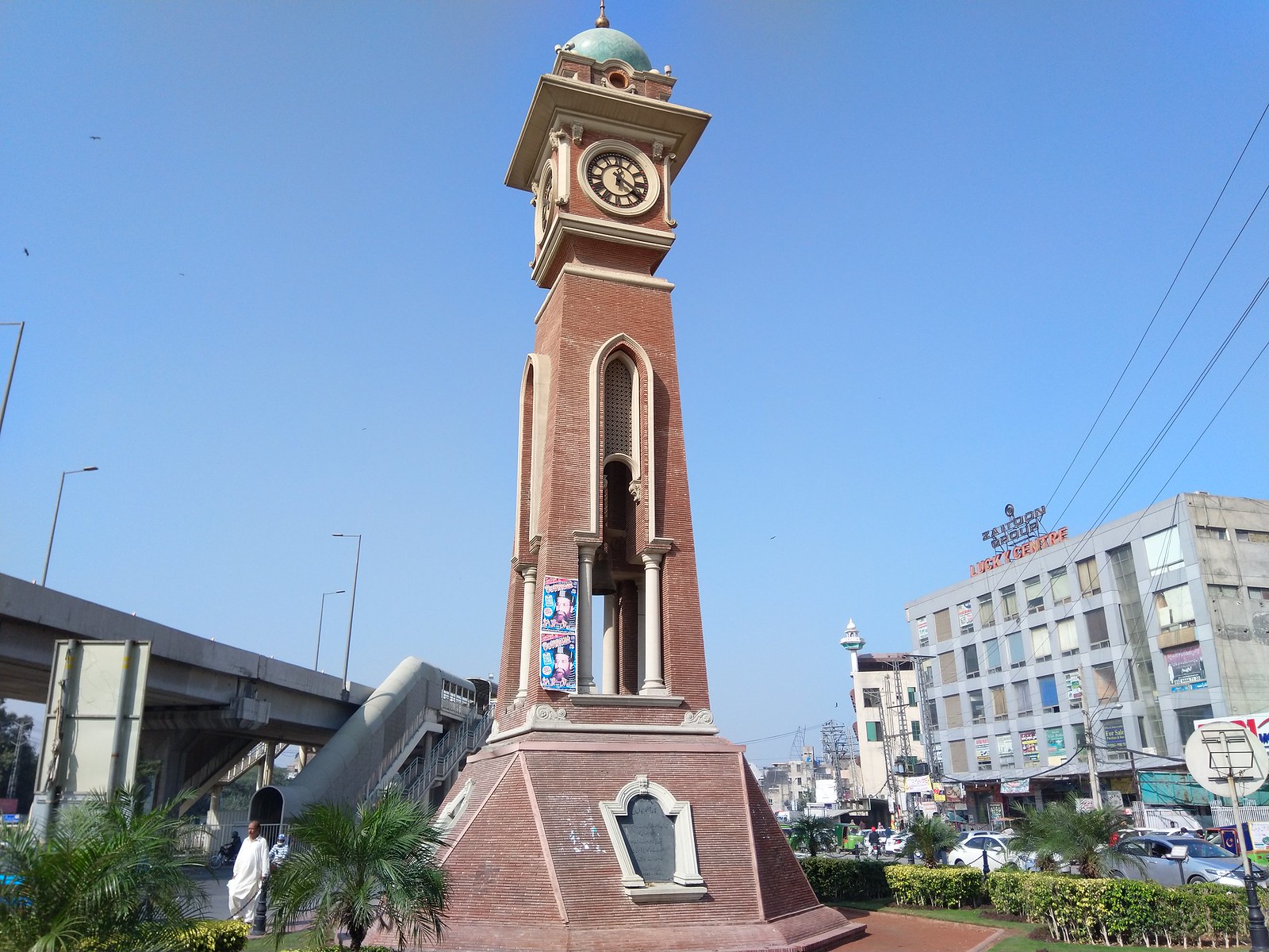 Picture of Clock Tower with Auto Mode on Nokia 6.1 Plus