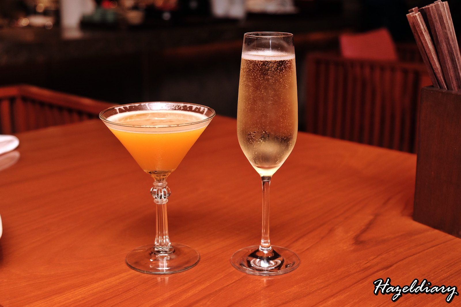 Mezza9 Grand Hyatt Singapore-Champagne and Cocktails
