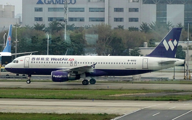 West Air China Airbus A320 B-1802