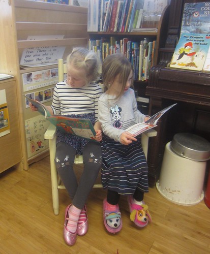 reading with a friend