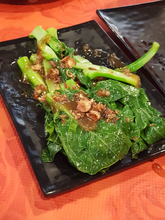 香港菜心 Hong Kong Choy Sum(S) rm$8.80 @ 潮客私房菜 Union Tradi Food at Puchong Bandar Puteri