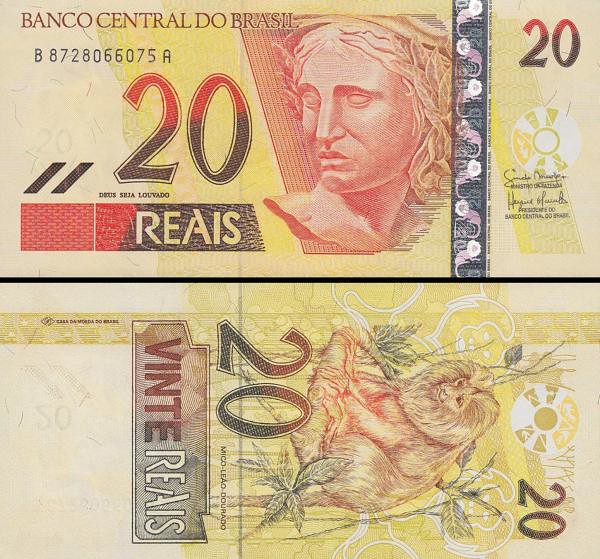 20 reais Brazília 2003, P250