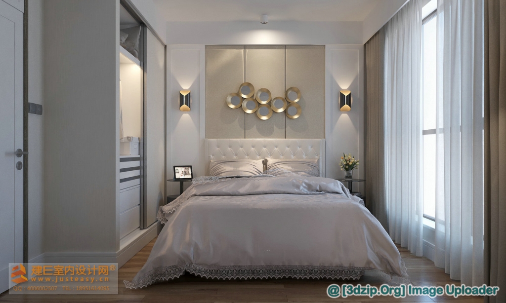 File 3d Interior Bedroom Scene For 3ds Max Part 1