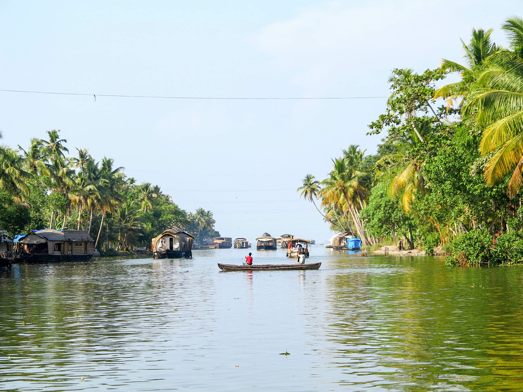 Excursión por las backwaters de Kerala