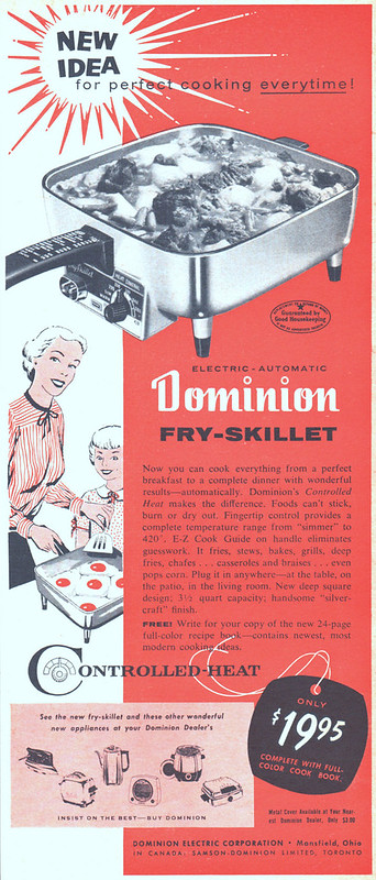 Dominion Fry-Skillet 1955