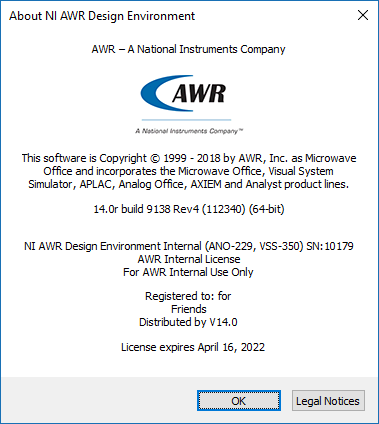 NI AWR Design Environment 14 full