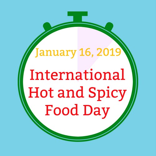January 16, 2019 International Hot and Spicy Food Day on the SIMPLE moms