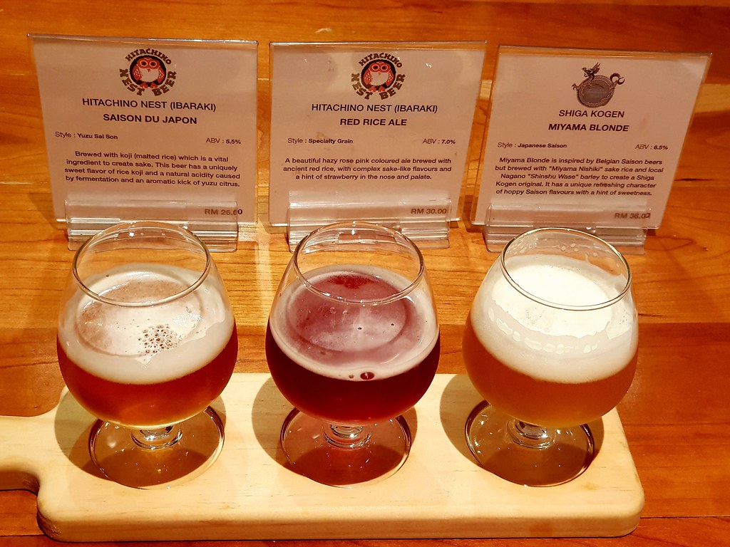 Craft Beer Tasting Sets rm$47 @ Takomi Craftbar at KL Iwetan Japan Store