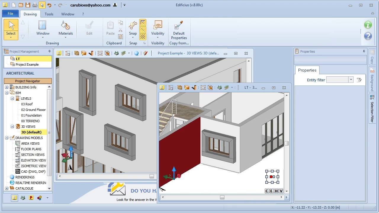 Working with Edificius 3D Architectural BIM Design 11.0.4 full