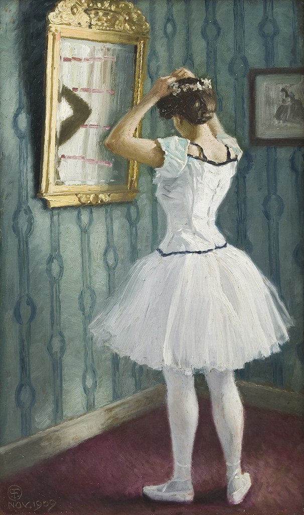 Paul Gustav Fischer «Preparing for the Ballets», 1909 г.