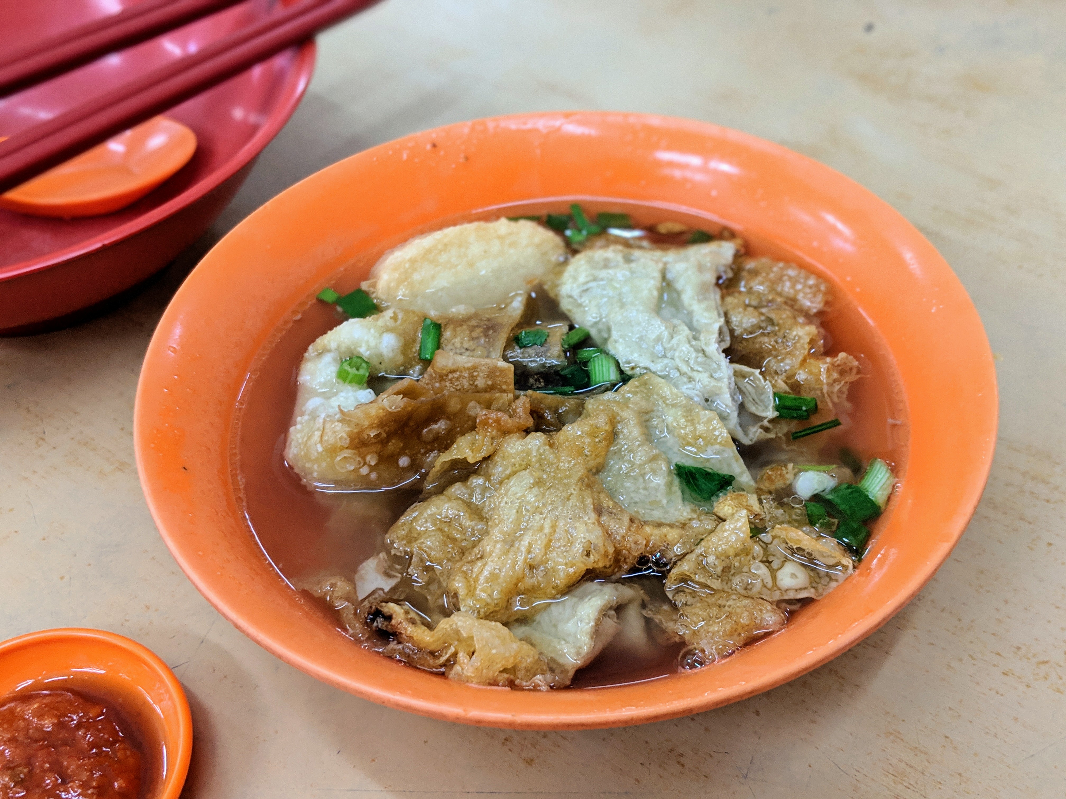 Mong Seng Kopitiam Melaka - authentic fish ball noodle