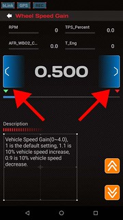 aRacer RCMini5 Speed Adjust