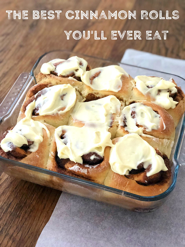 The BEST Cinnamon Rolls you'll ever eat