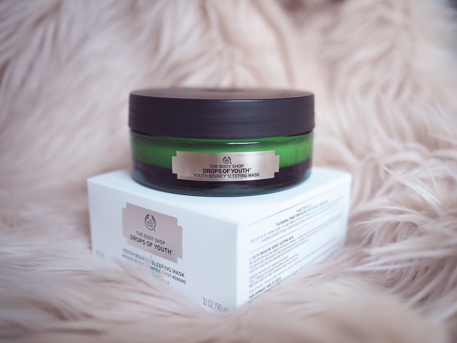 drops of youth sleeping mask the body shop