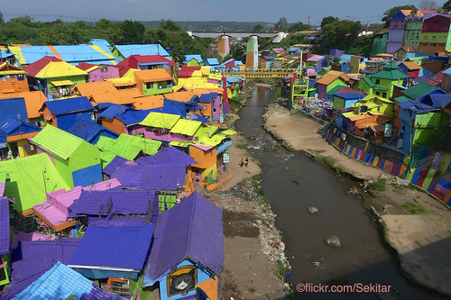 jawa jawatimur indonesia island southeastasia java ostjava east kampung warna warni malang colour village city development social project
