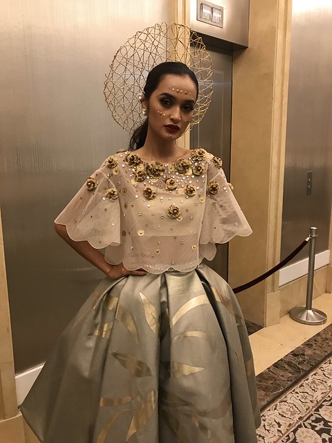 Amir Sali,  Filipiniana inspired dress