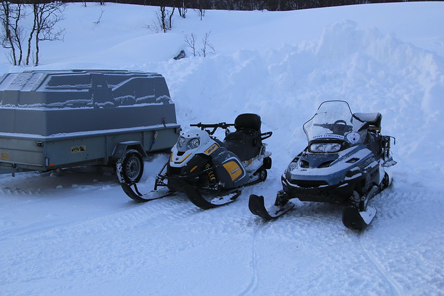 2015 02 19 snowmobile expedition haltitunturi, finnland