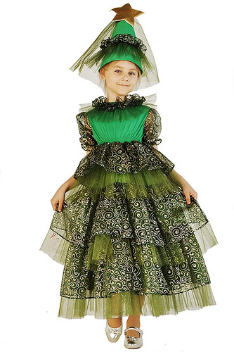 Детский карнавальный костюм Елочка
