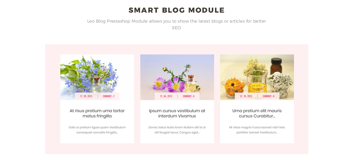 smart blog module - Leo Arroma Cosmetic Prestashop theme - cosmetics and beauty online store