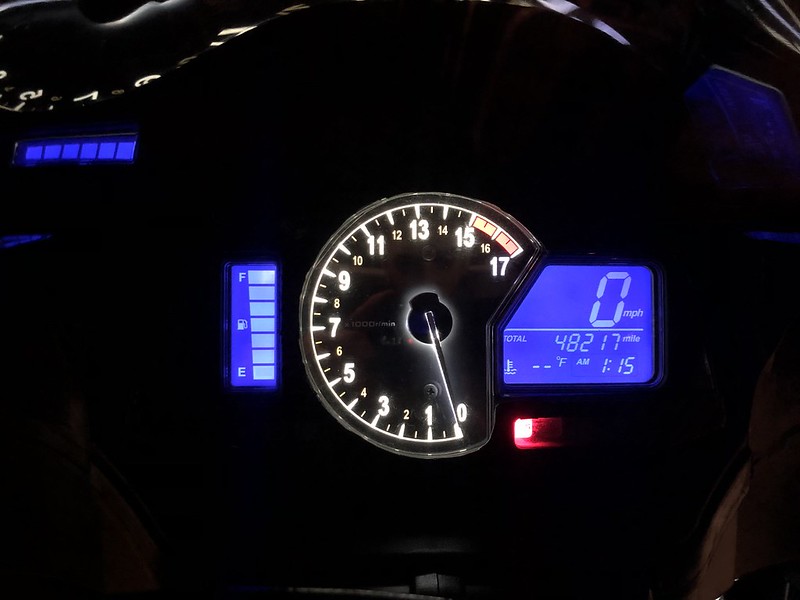 Real Carbon Fiber Speedometer Clock Protector Fits Honda CBR600RR 2007-2017