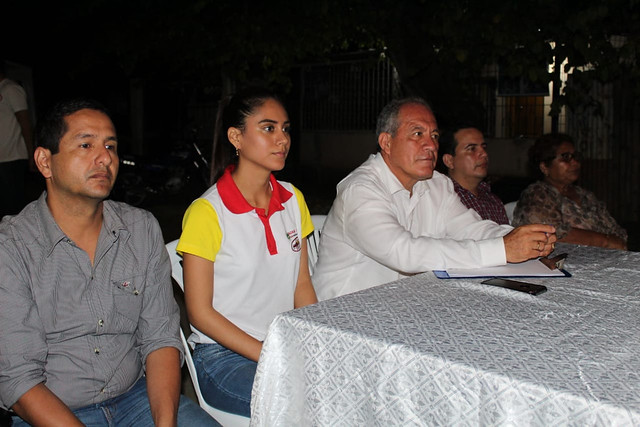 Reunión de trabajo con habitantes de la calle Emilio Hidalgo