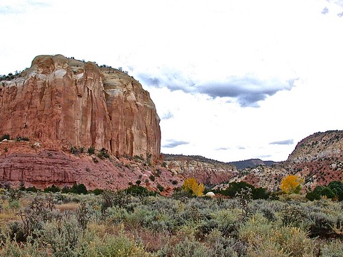 Cliff face, Ghost Ranch, NM