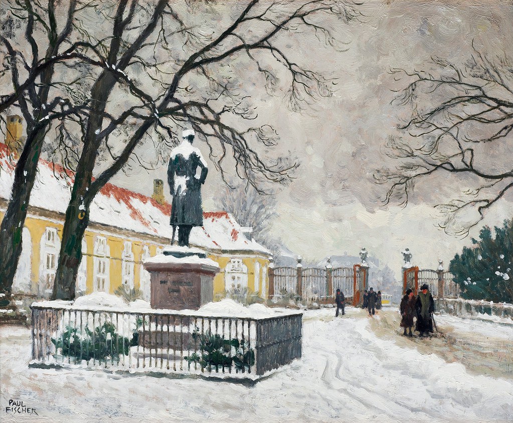 Paul Gustav Fischer «Entrance to Frederiksberg Garden»