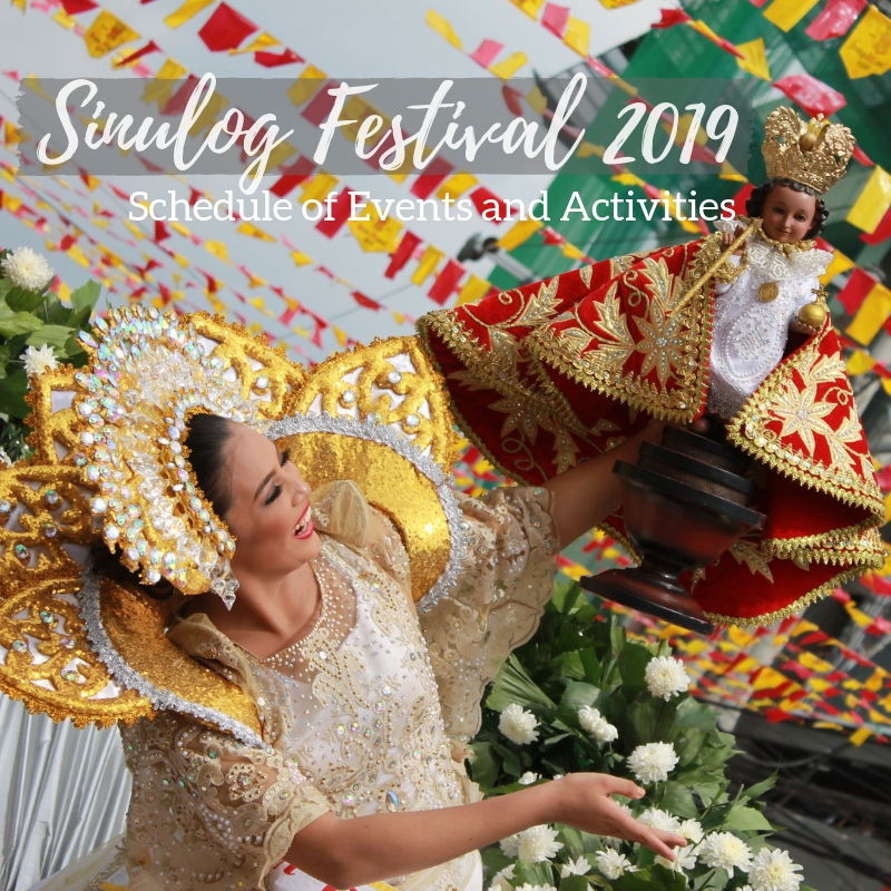 Sinulog Festival 2019 Schedule of Events and Activities