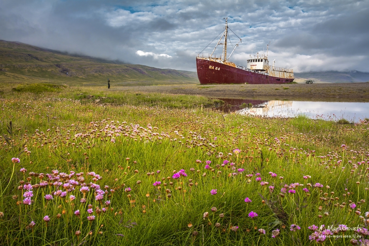 Gardar, BA64, Iceland, abandoned ship, заброшенное судно, Исландия