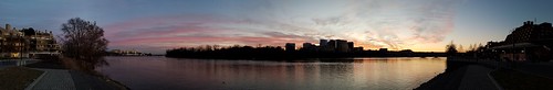 Sunset along the Potomac