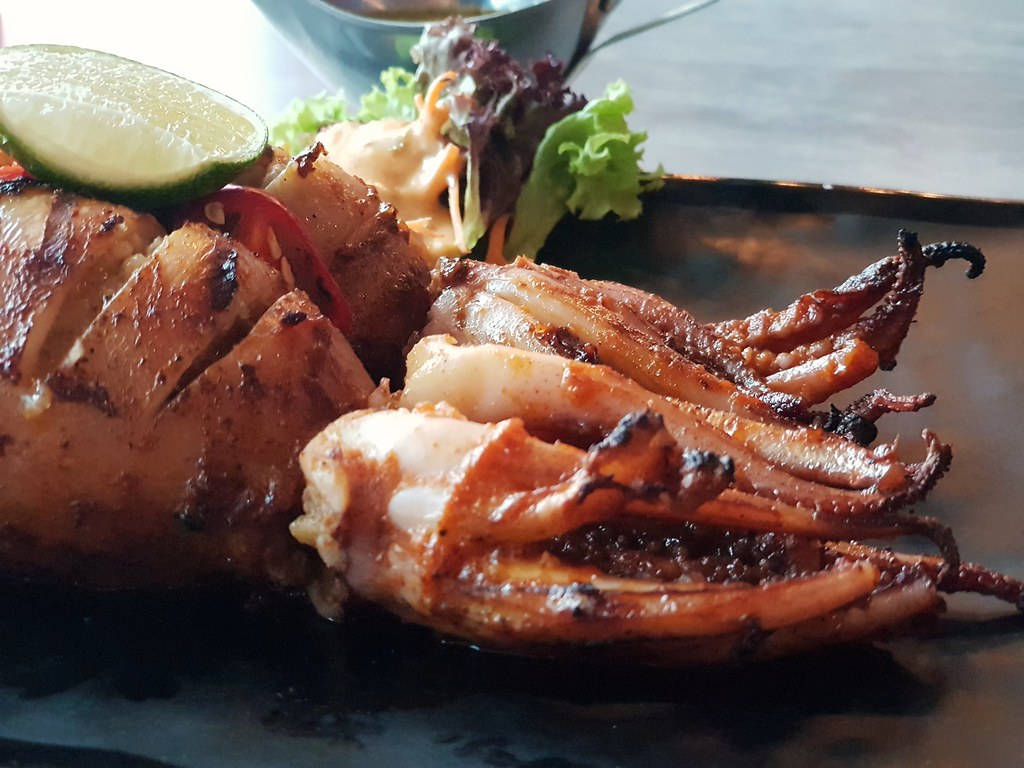 Rellenong Pusit (Stuffed Squid) rm$25.80 @ Deepsea Food at Sunway Geo Avenue