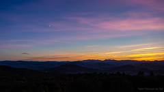 Sunset in Auvergne
