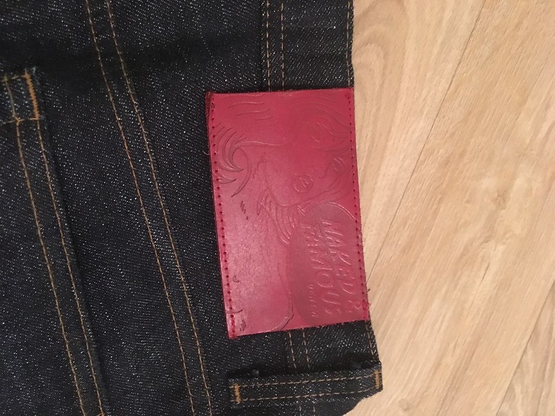 Naked & Famous Red, White, & Blue Twisted Weft Selvedge Jeans