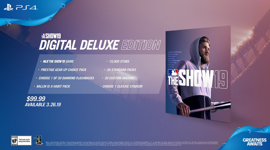 MLB The Show 19 Digital Deluxe Edition