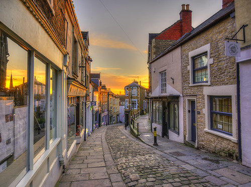 frome somerset hdr high dynamic range nikon lee filters sunrise landscape urban landscapes vibrant colour color reflection reflections symmetry south west uk britain england architecture structure street catherine hill photography