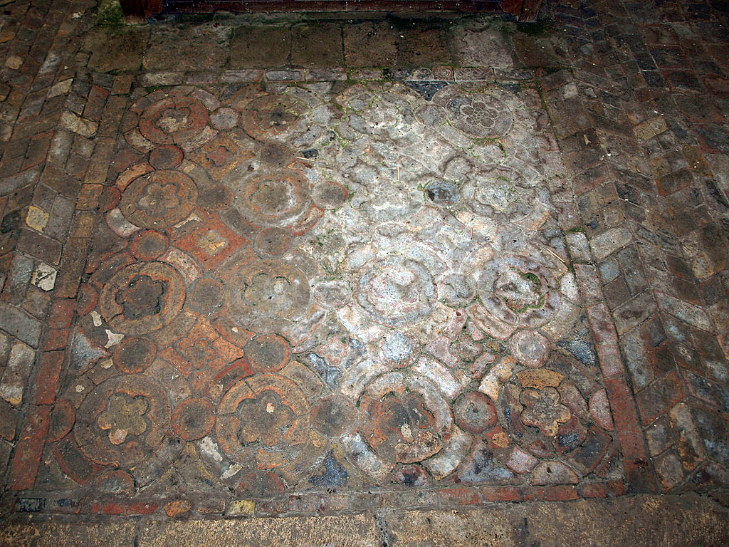 Chancel medieval tiles (3)