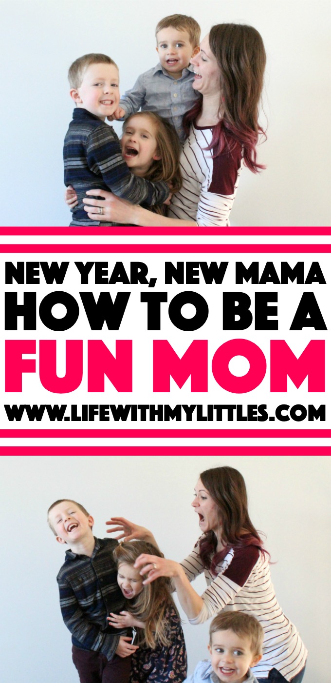 Motherhood is so exhausting and it can be hard to let go and enjoy our lives alongside our kids! But becoming a fun mom is something every mama can do! Here are six ideas you can implement to help you relax and become a fun mom! 