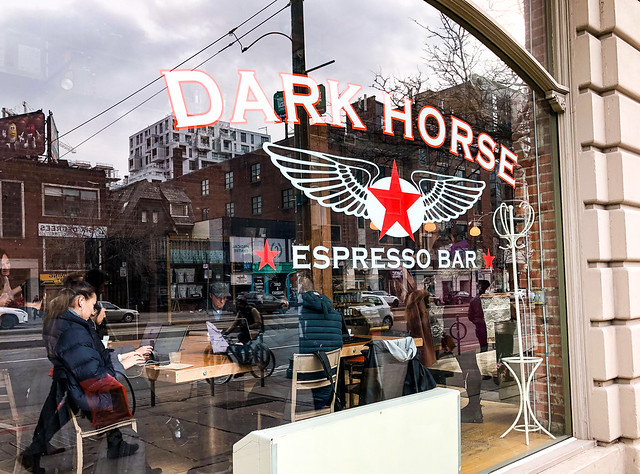 2018 Most Pretentious Cafe Award: Dark Horse Espresso Bar