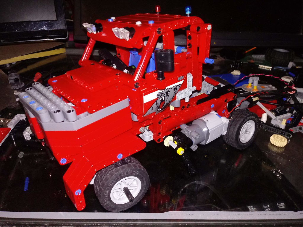 Lego Technic sirslayer big  rig
