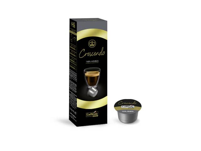 Crescendo 100% Arabica Caffitaly Premium, capsule caffè Caffitaly