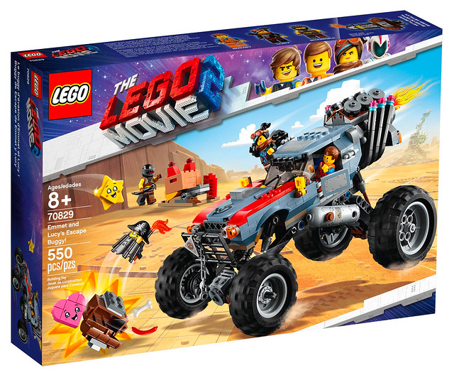 LEGO Movie 2 70829 Emmet and Lucy’s Escape Buggy 01