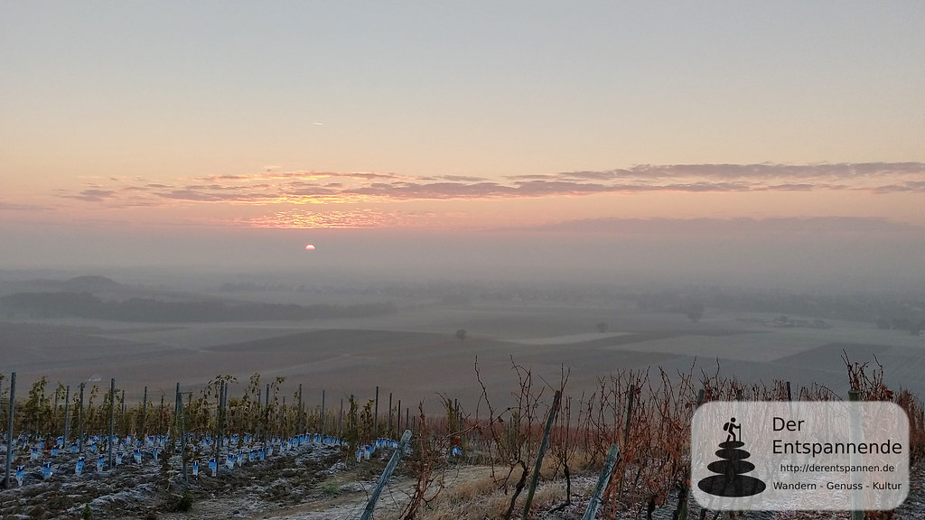 Sonnenaufgang über dem Selztal