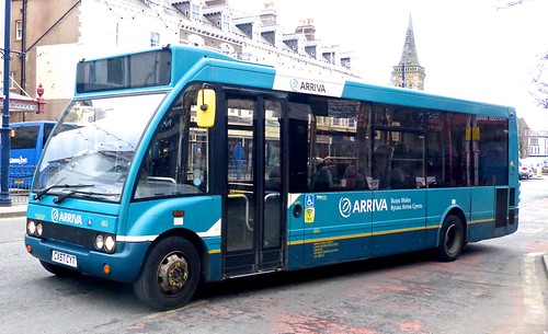 CX57 CYT ‘ARRIVA Buses Wales’ No. 663. Optare Solo on Dennis Basford’s railsroadsrunways.blogspot.co.uk’