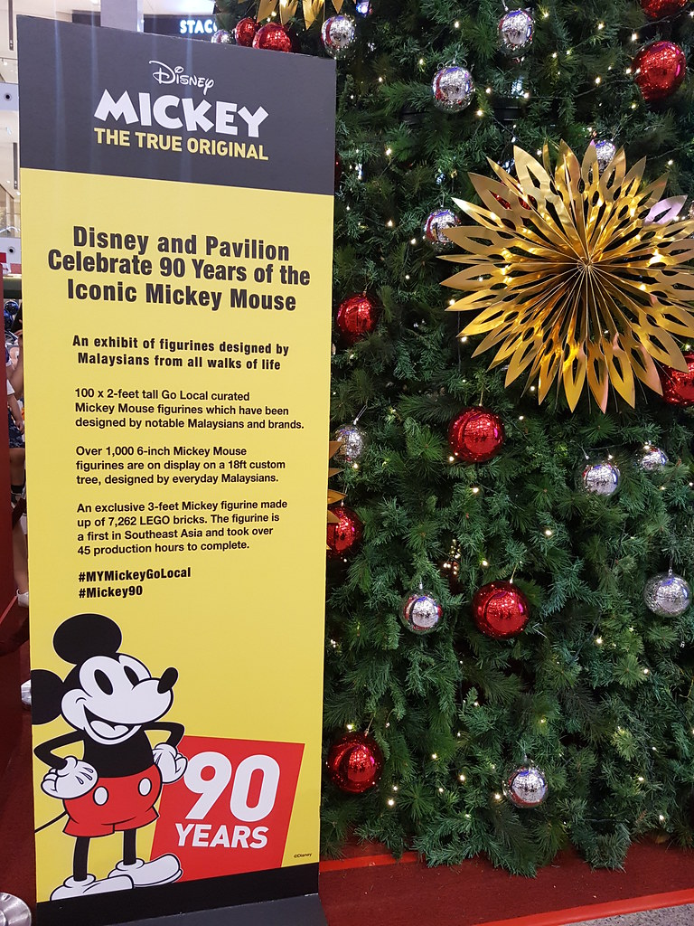 Mickey Mouse Chritmas 2018 @ KL Pavilion