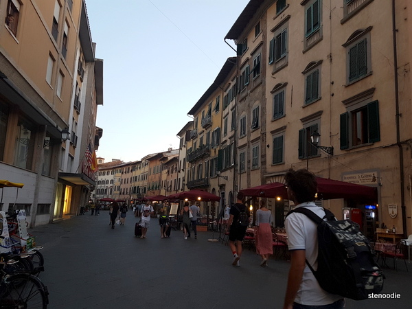 streets of Pisa