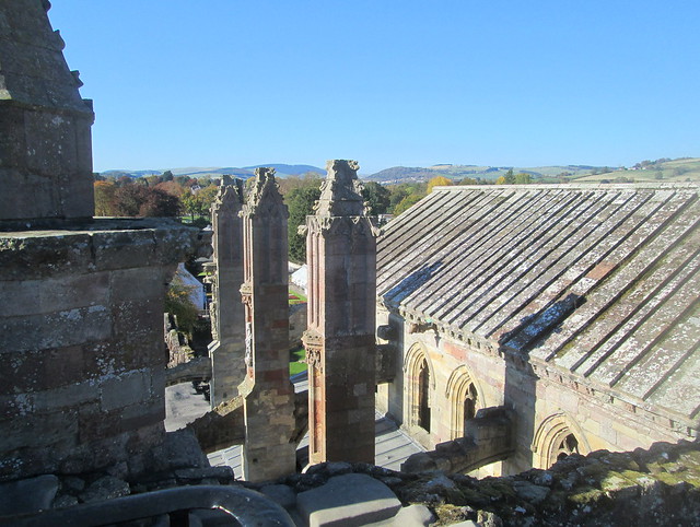 Melrose Abbey Roof